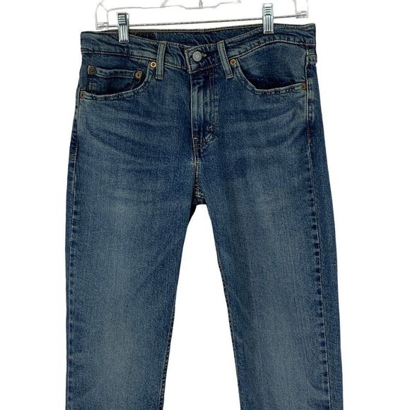 Mens Levis 511 Size 31 x 32 Jeans Denim Slim Straight Leg EUC 3790 Stretch - Picture 5 of 10